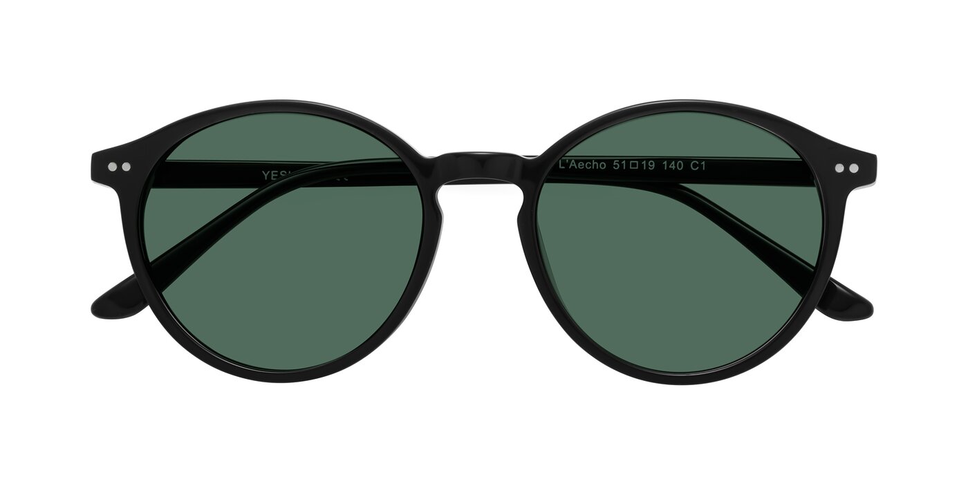L'Aecho - Black Polarized Sunglasses