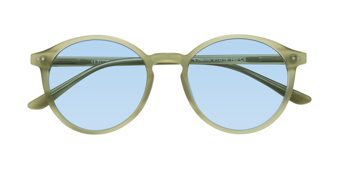 L'Aecho - Olive Tinted Sunglasses