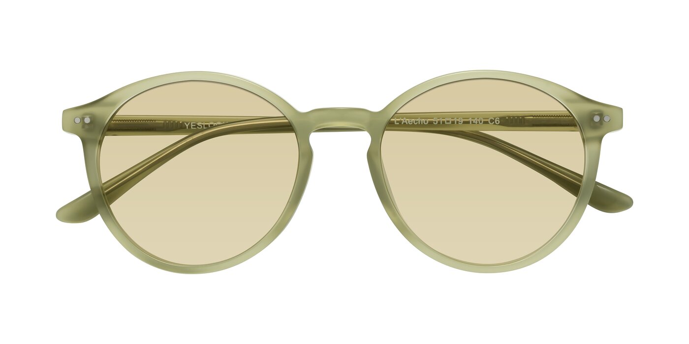 L'Aecho - Olive Tinted Sunglasses