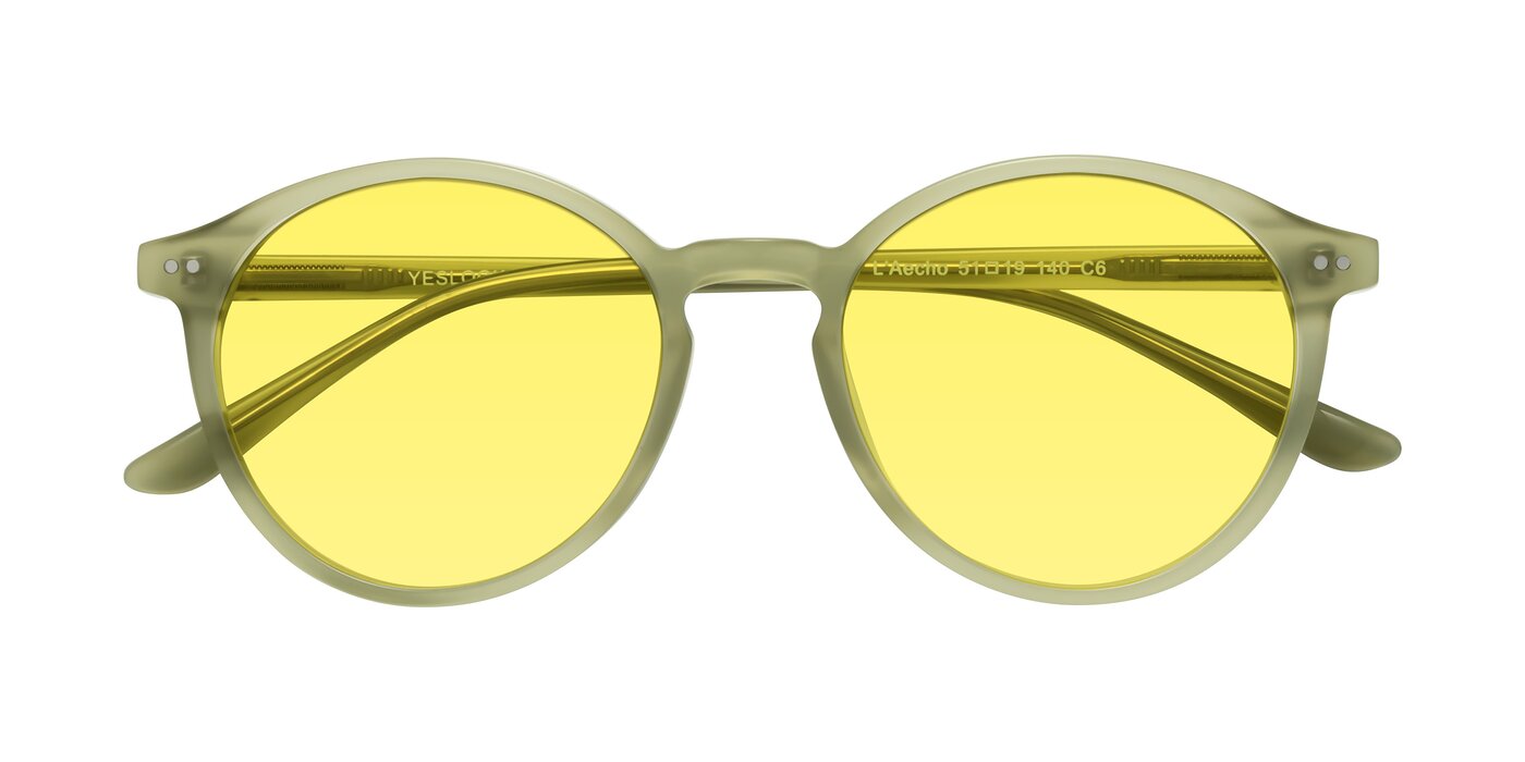 L'Aecho - Olive Tinted Sunglasses