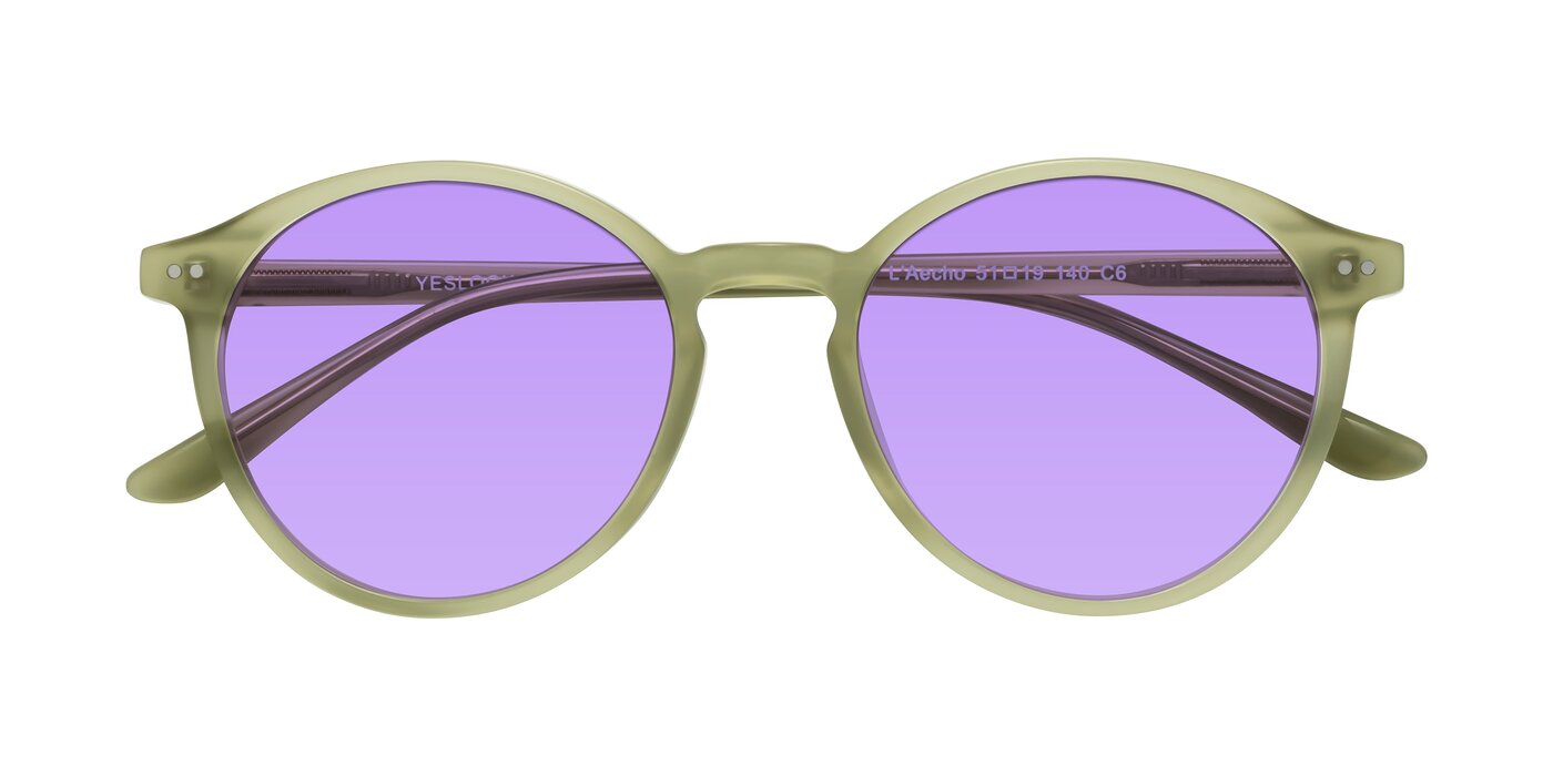 L'Aecho - Olive Tinted Sunglasses