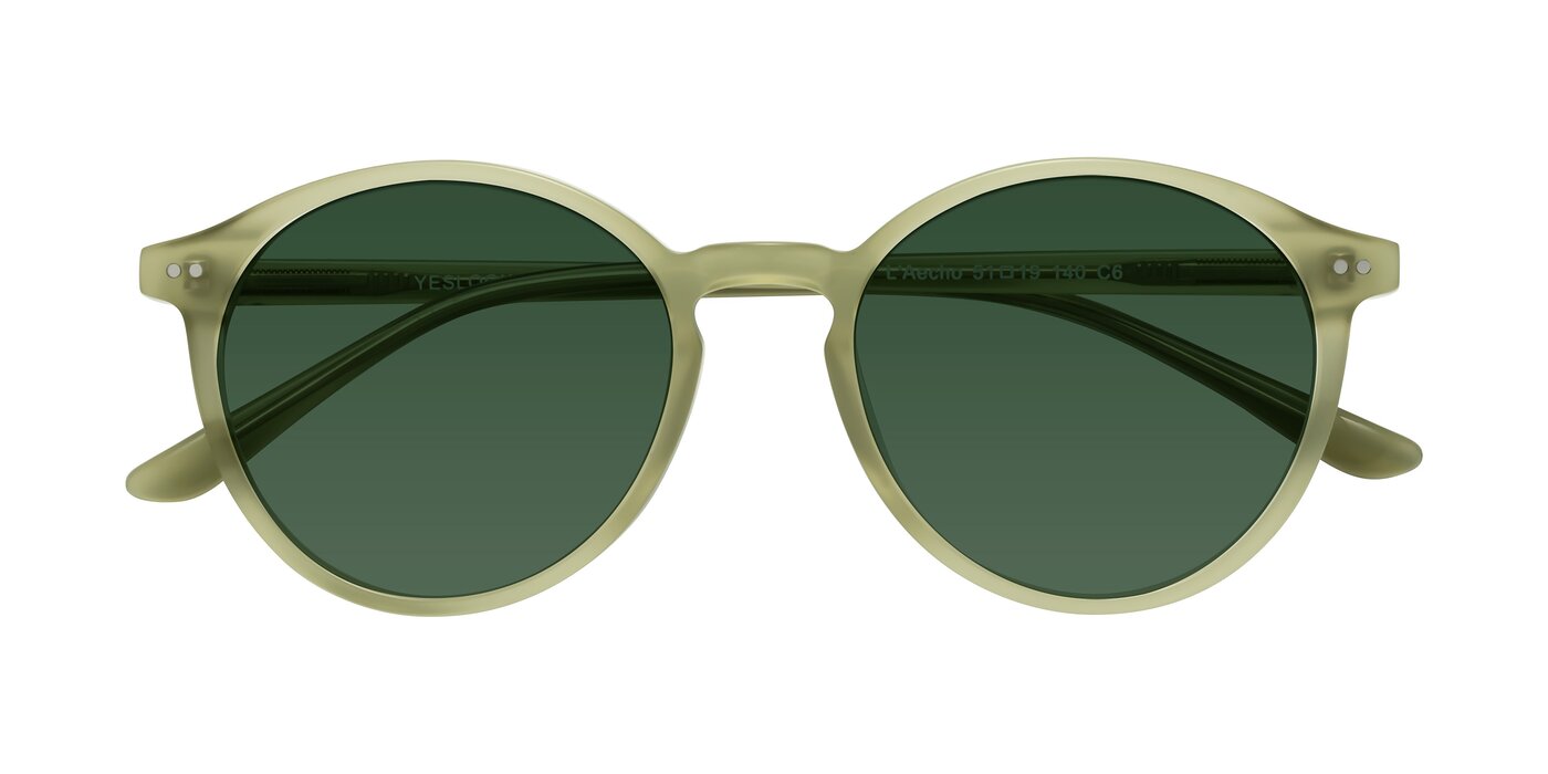 L'Aecho - Olive Tinted Sunglasses