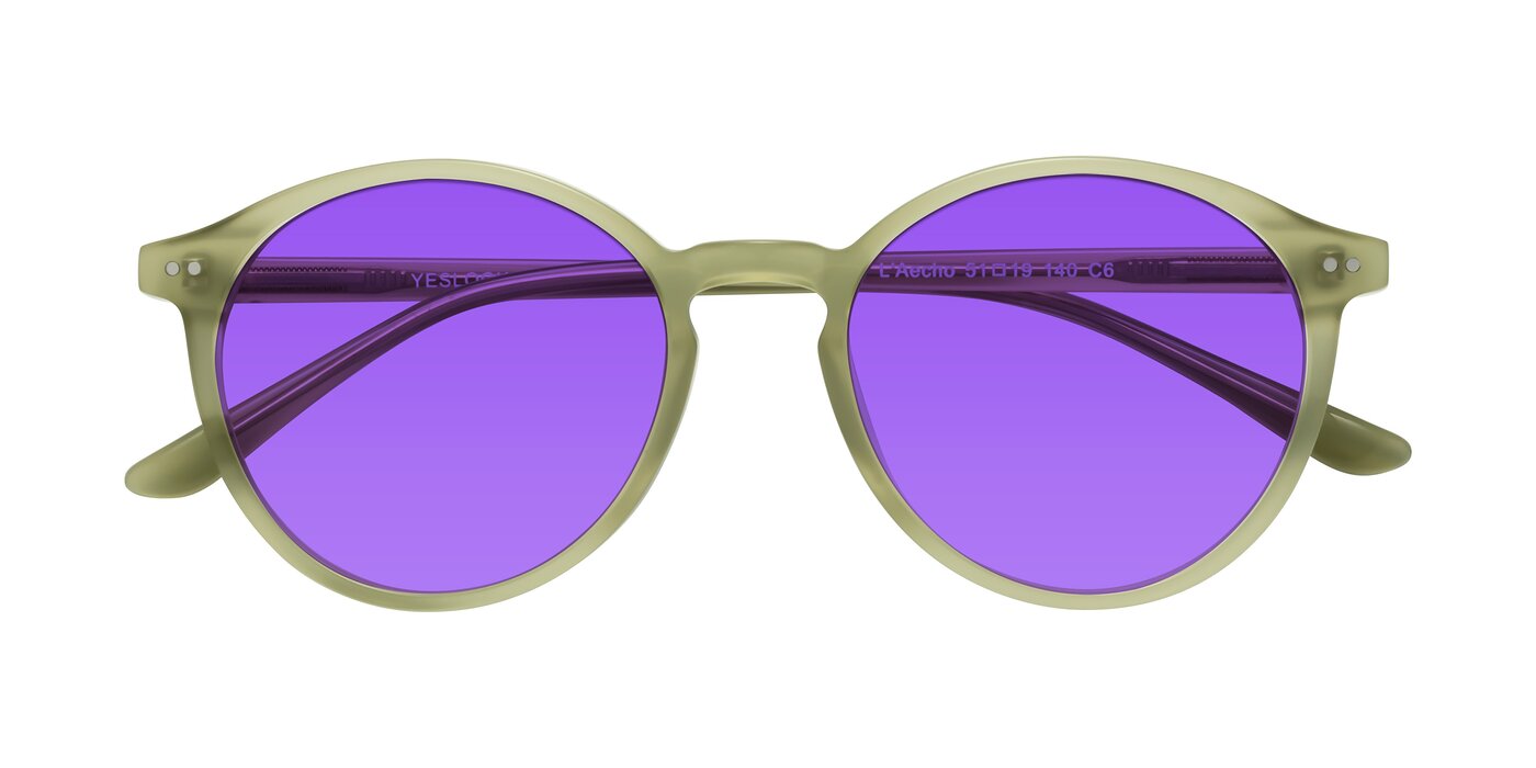 L'Aecho - Olive Tinted Sunglasses