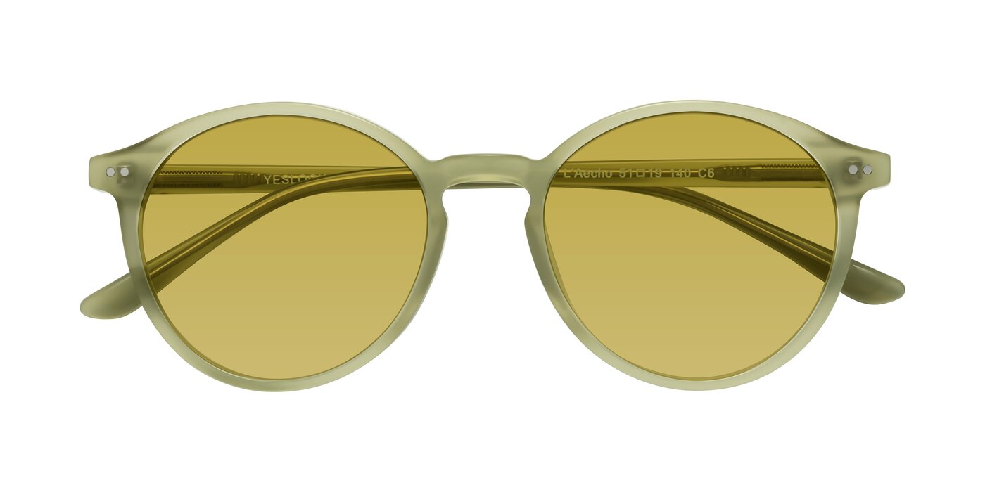 L'Aecho - Olive Tinted Sunglasses