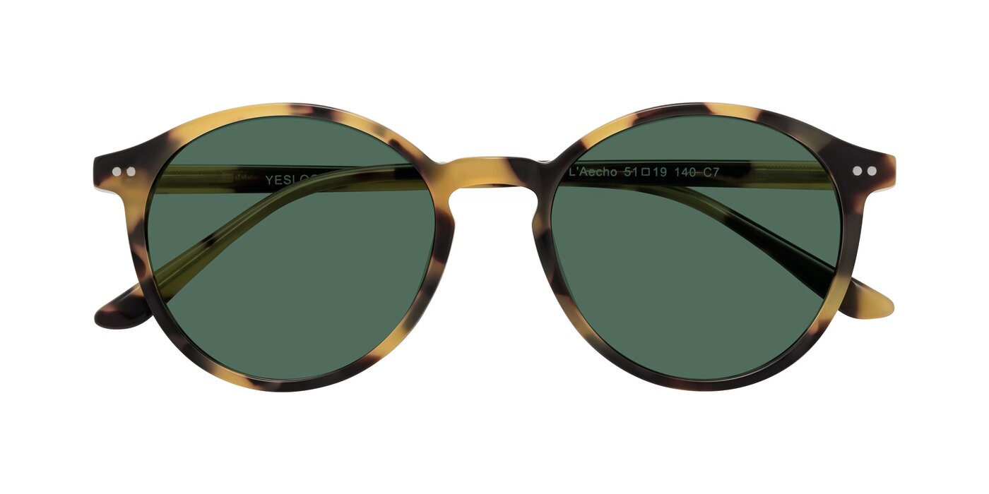 L'Aecho - Ivory Tortoise Polarized Sunglasses