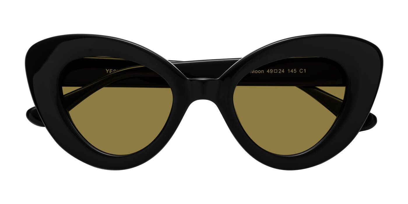 Moon - Black Polarized Sunglasses