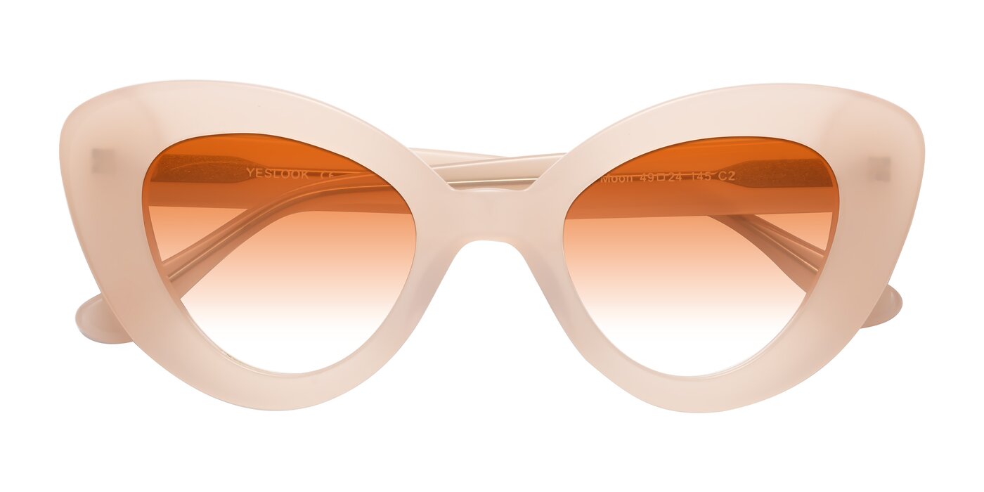 Moon - Peach Gradient Sunglasses