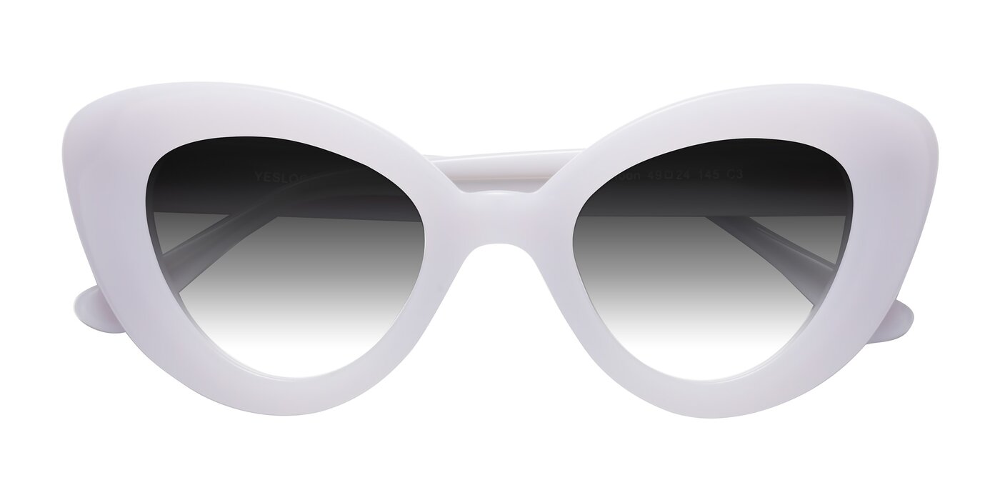 Moon - Lavender Mist Gradient Sunglasses