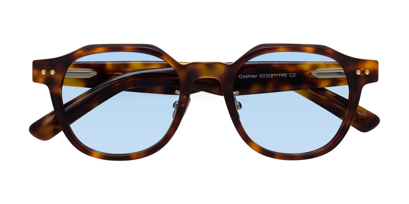 Costner - Tortoise Tinted Sunglasses