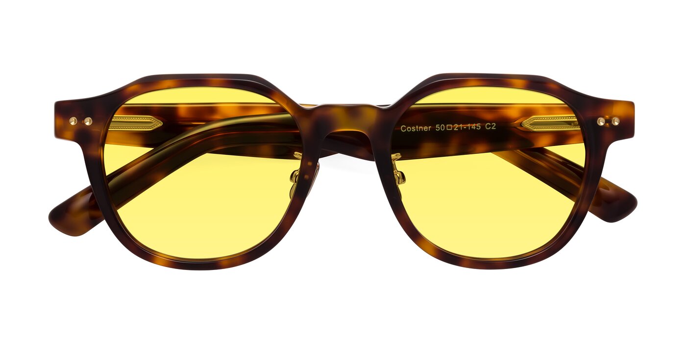 Costner - Tortoise Tinted Sunglasses