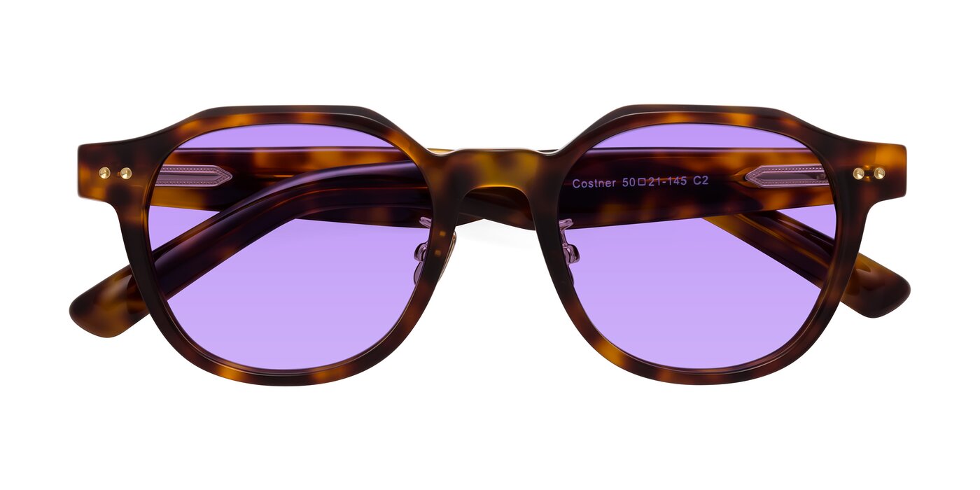 Costner - Tortoise Tinted Sunglasses