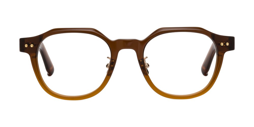 Costner - Gradient Brown Eyeglasses