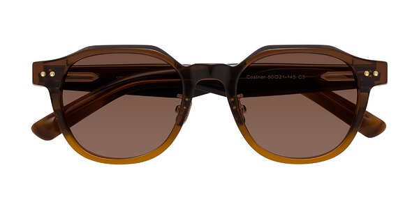 Front of Costner in Gradient Brown