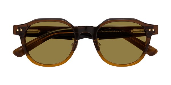 Front of Costner in Gradient Brown