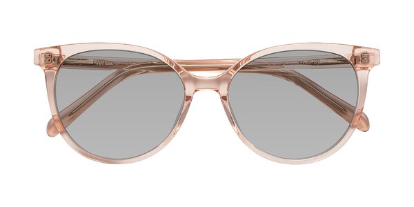 Front of Blunt in Clear Peach
