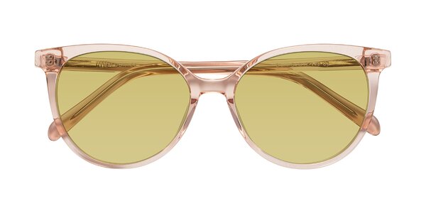 Front of Blunt in Clear Peach