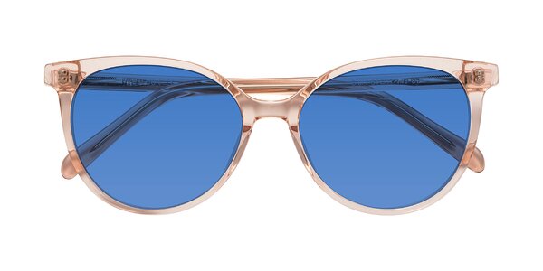 Front of Blunt in Clear Peach