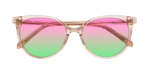Front of Blunt in Clear Peach