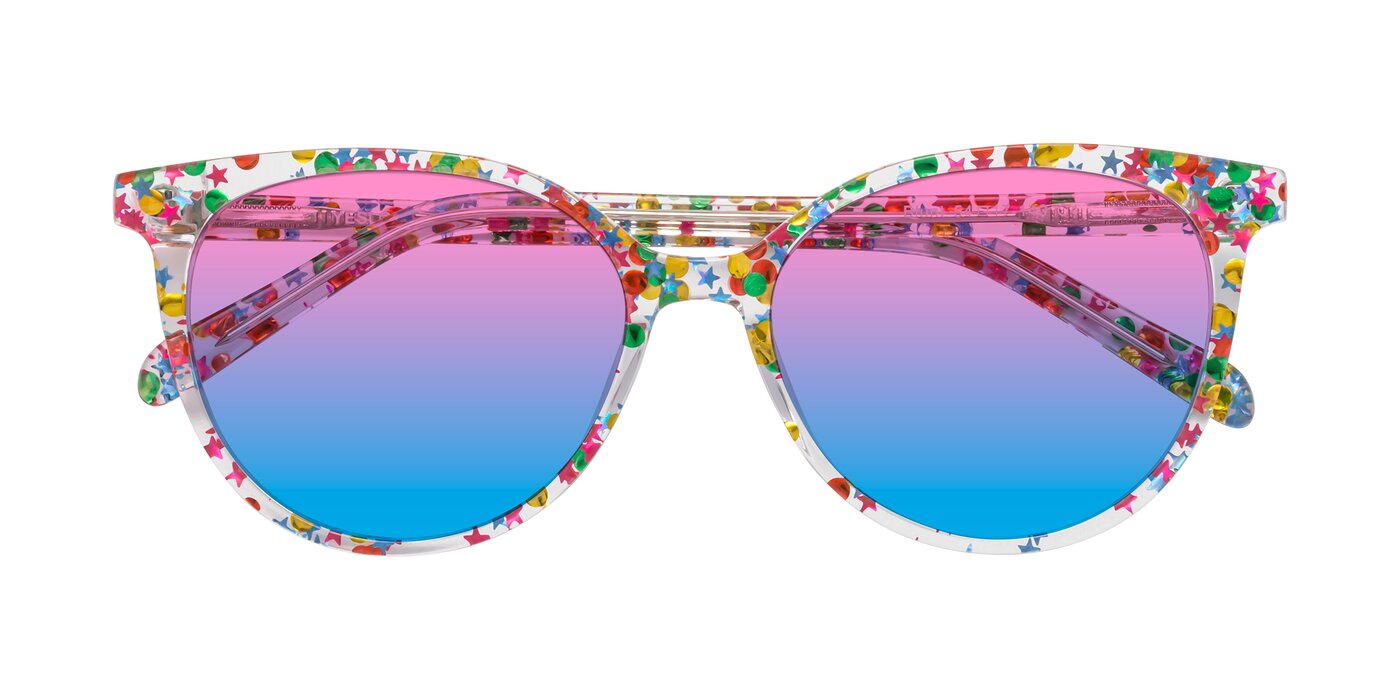 Blunt - Party Glitter Gradient Sunglasses