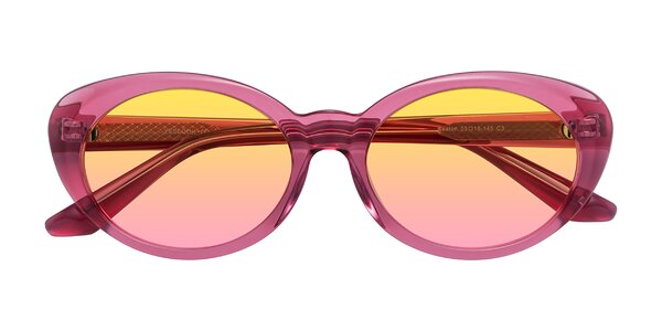 Front of Keaton in Burgundy