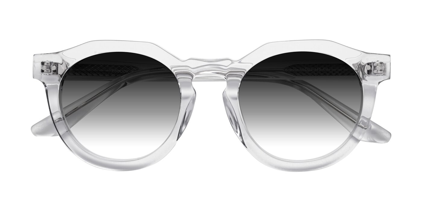 Brando - Clear Gradient Sunglasses