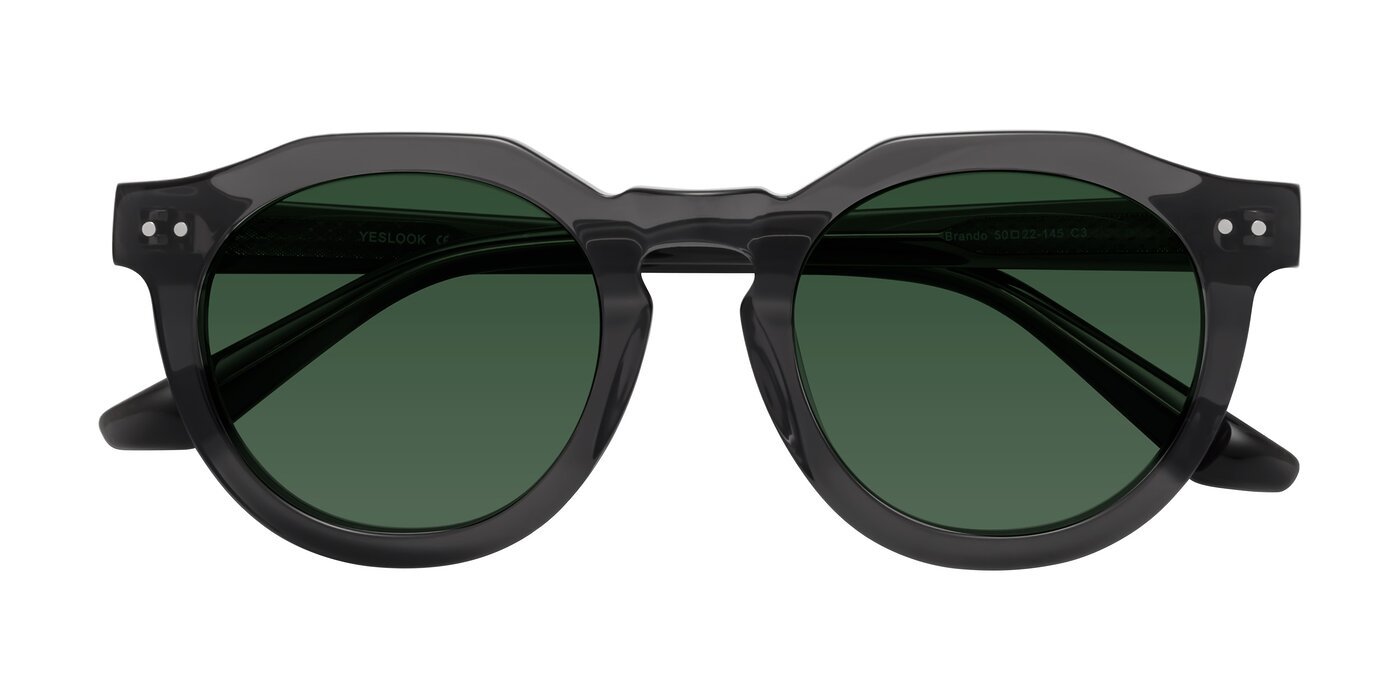 Brando - Dark Gray Tinted Sunglasses