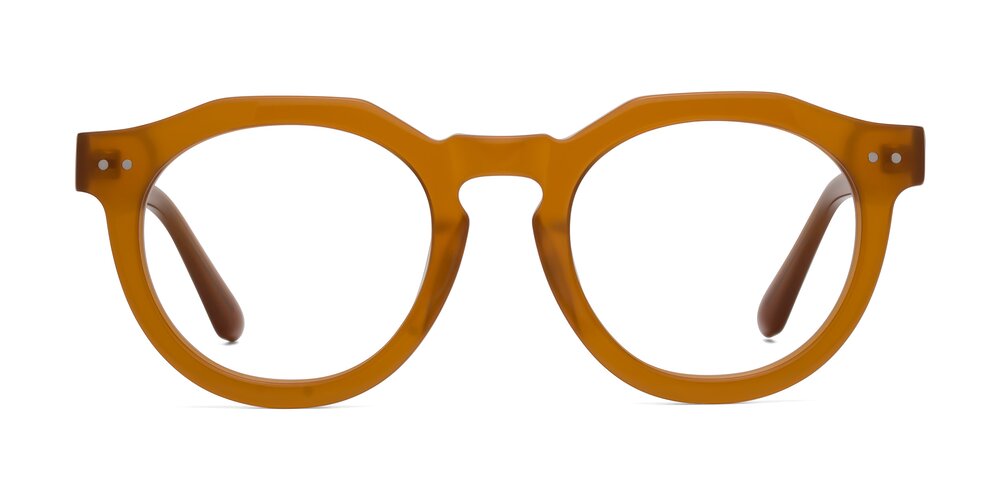 Brando - Honey Eyeglasses