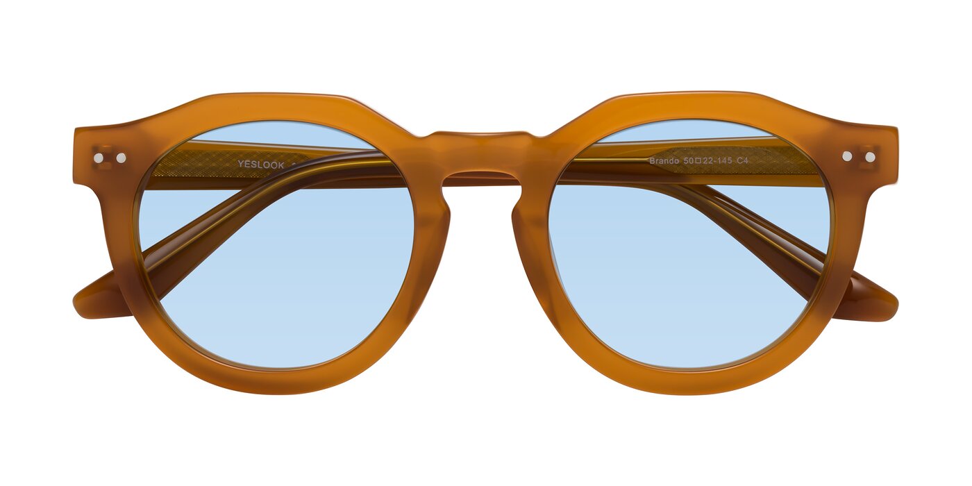 Brando - Honey Tinted Sunglasses