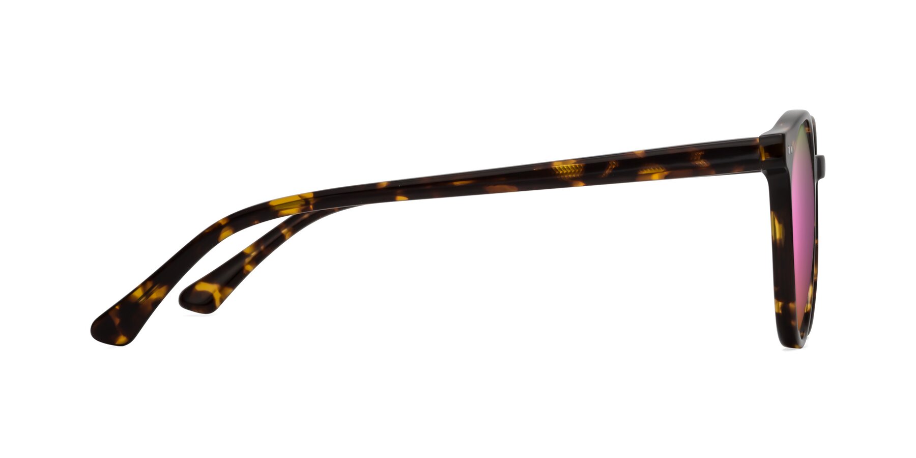 Side of Perfect in Tortoise with Pink Mirrored Lenses