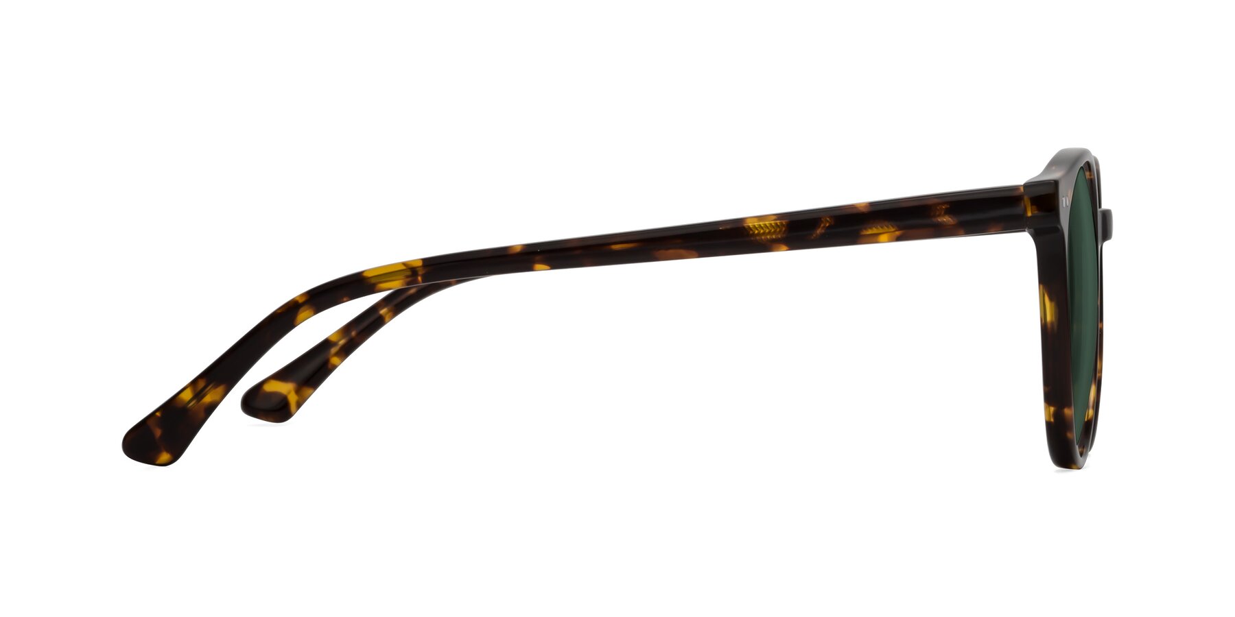 Side of Perfect in Tortoise with Green Polarized Lenses