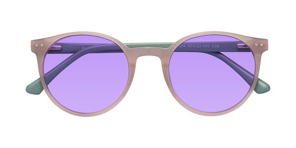 Front of Perfect in Orchid Pink / Foggy Mint