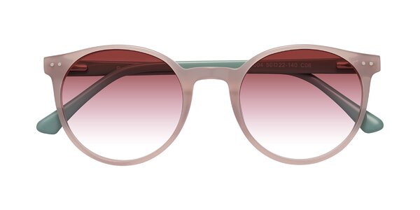 Front of Perfect in Orchid Pink / Foggy Mint