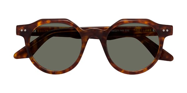 Front of Jeans in Tortoise