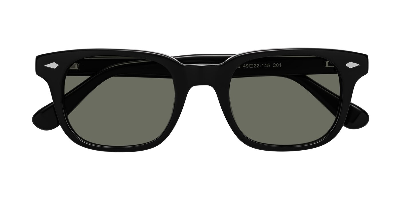 Raemo - Black Polarized Sunglasses