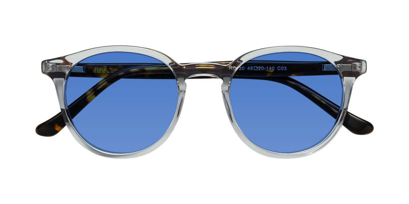Party - Clear Gray/Tortoise Tinted Sunglasses