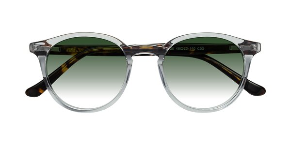 Front of Party in Clear Gray/Tortoise