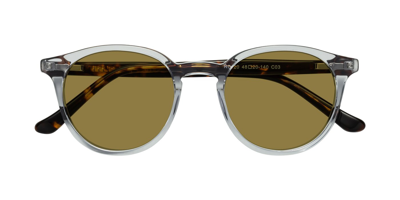 Party - Clear Gray/Tortoise Polarized Sunglasses