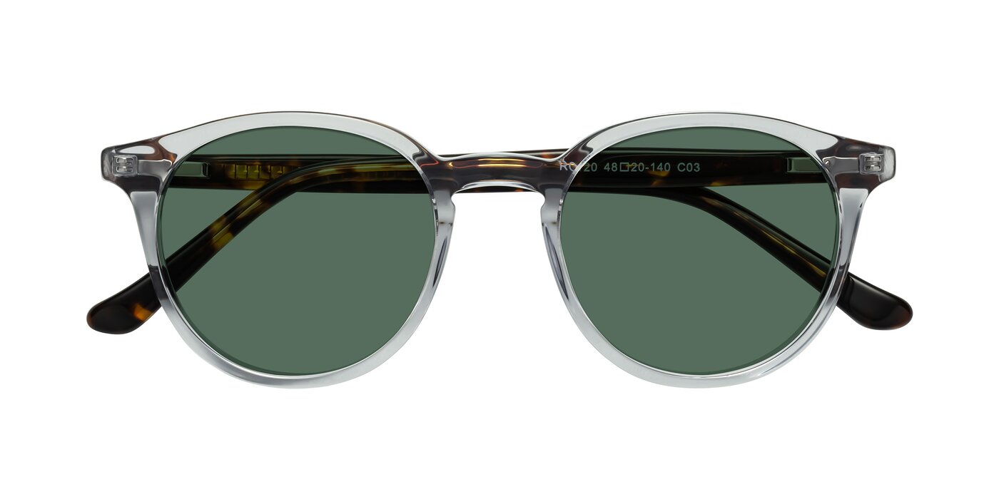 Party - Clear Gray/Tortoise Polarized Sunglasses