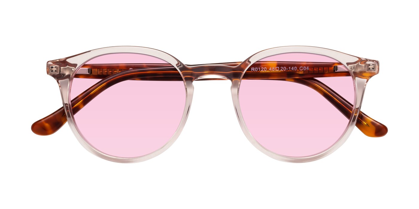 Party - Clear Pink/Tortoise Tinted Sunglasses