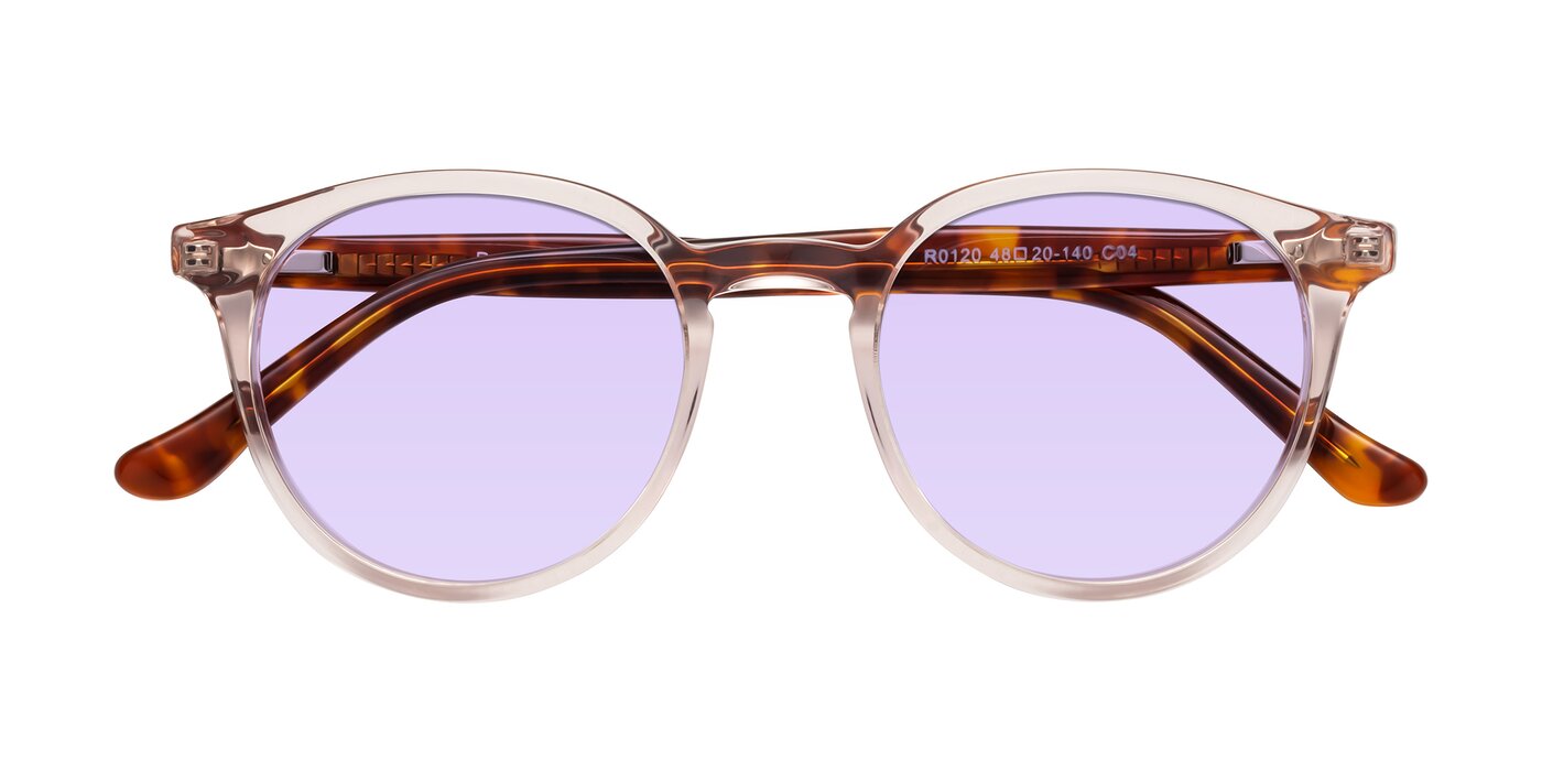 Party - Clear Pink/Tortoise Tinted Sunglasses