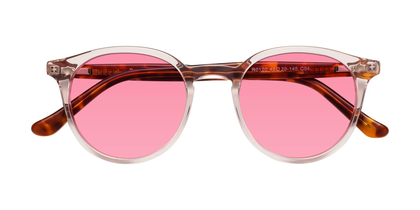 Party - Clear Pink/Tortoise Tinted Sunglasses