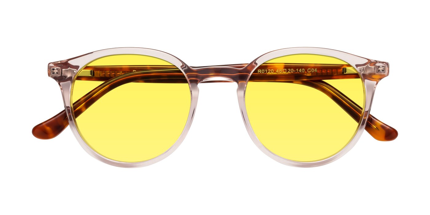 Party - Clear Pink/Tortoise Tinted Sunglasses
