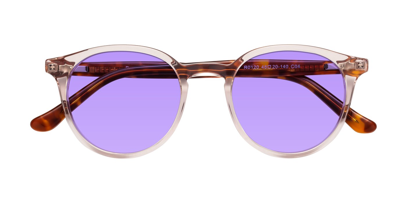 Party - Clear Pink/Tortoise Tinted Sunglasses