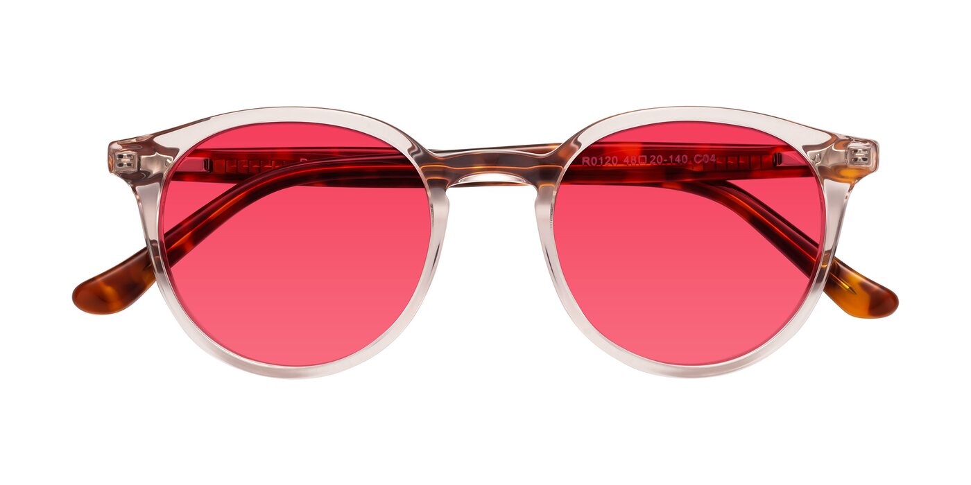 Party - Clear Pink/Tortoise Tinted Sunglasses
