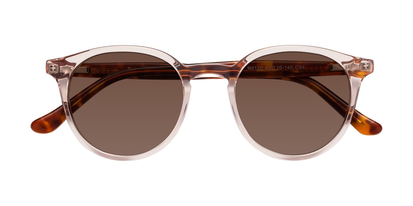 Party - Clear Pink/Tortoise Tinted Sunglasses