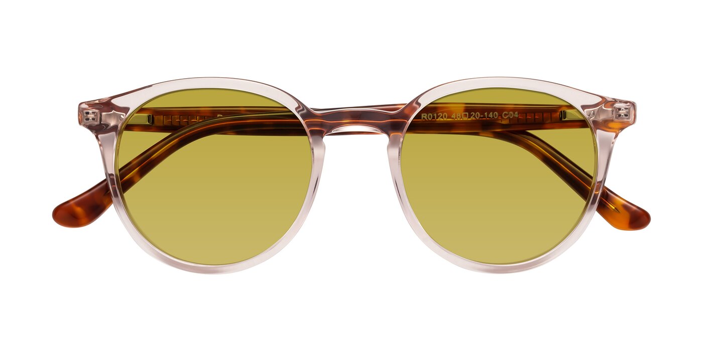Party - Clear Pink/Tortoise Tinted Sunglasses