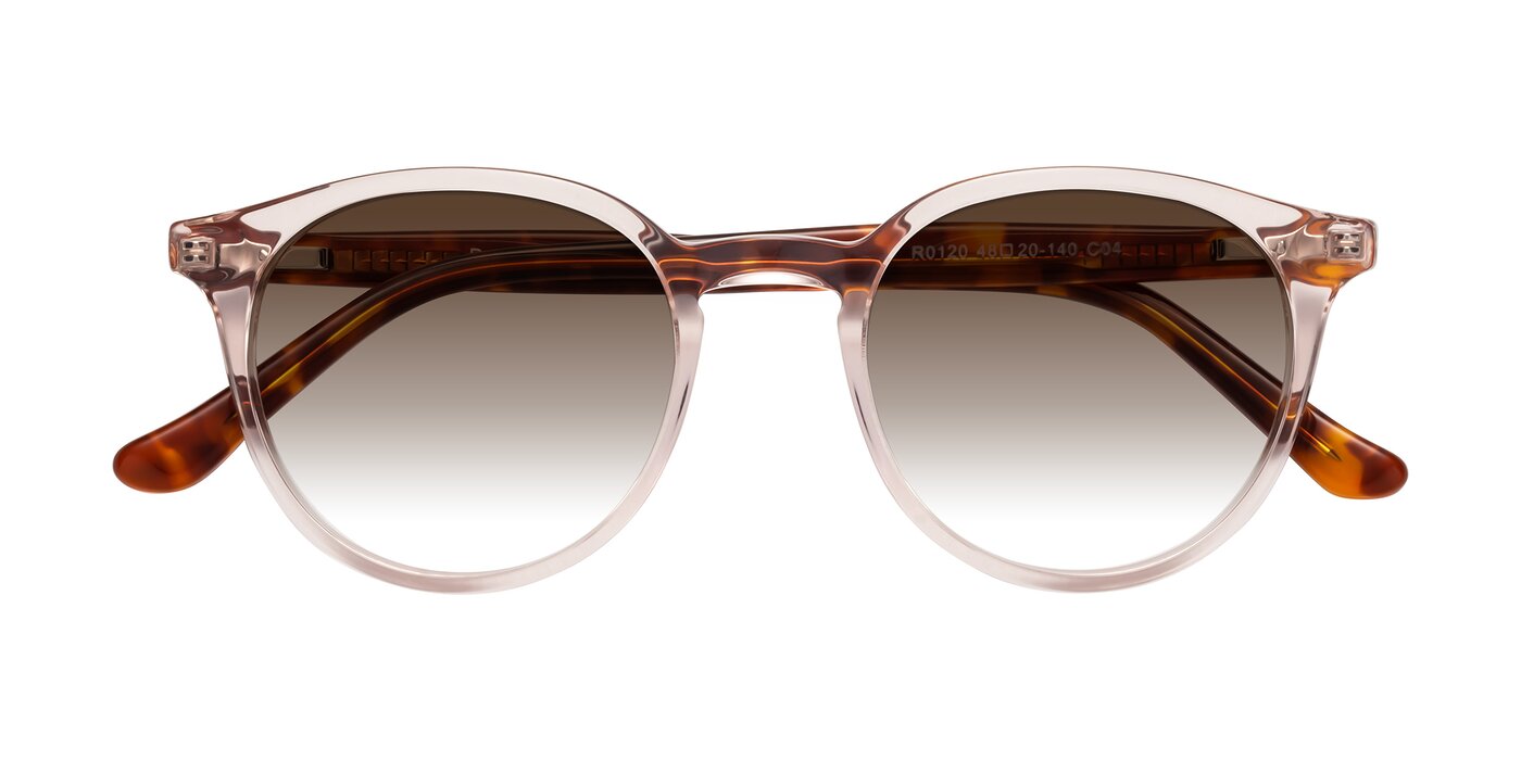 Party - Clear Pink/Tortoise Gradient Sunglasses