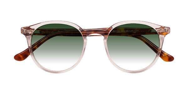 Front of Party in Clear Pink/Tortoise