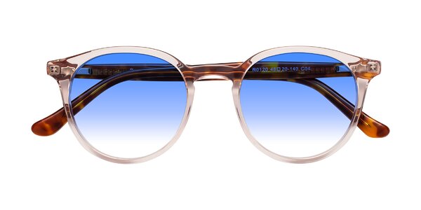Front of Party in Clear Pink/Tortoise