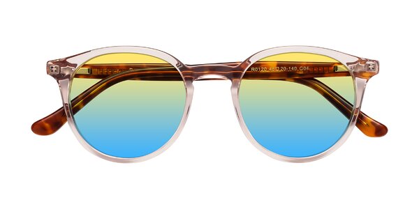 Front of Party in Clear Pink / Tortoise